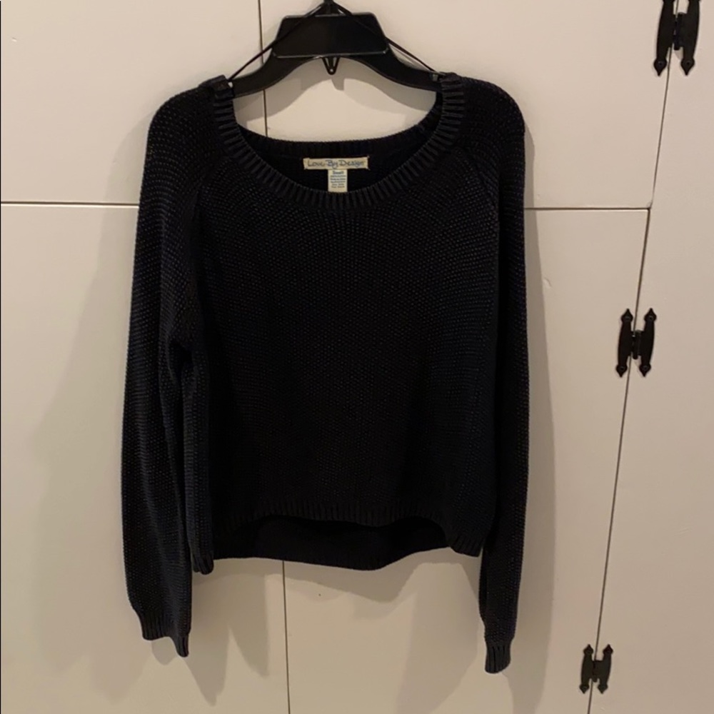 Grey/ black sweater